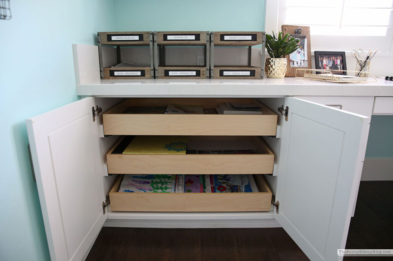 Home office and paper organization (Sunny Lifestyles)