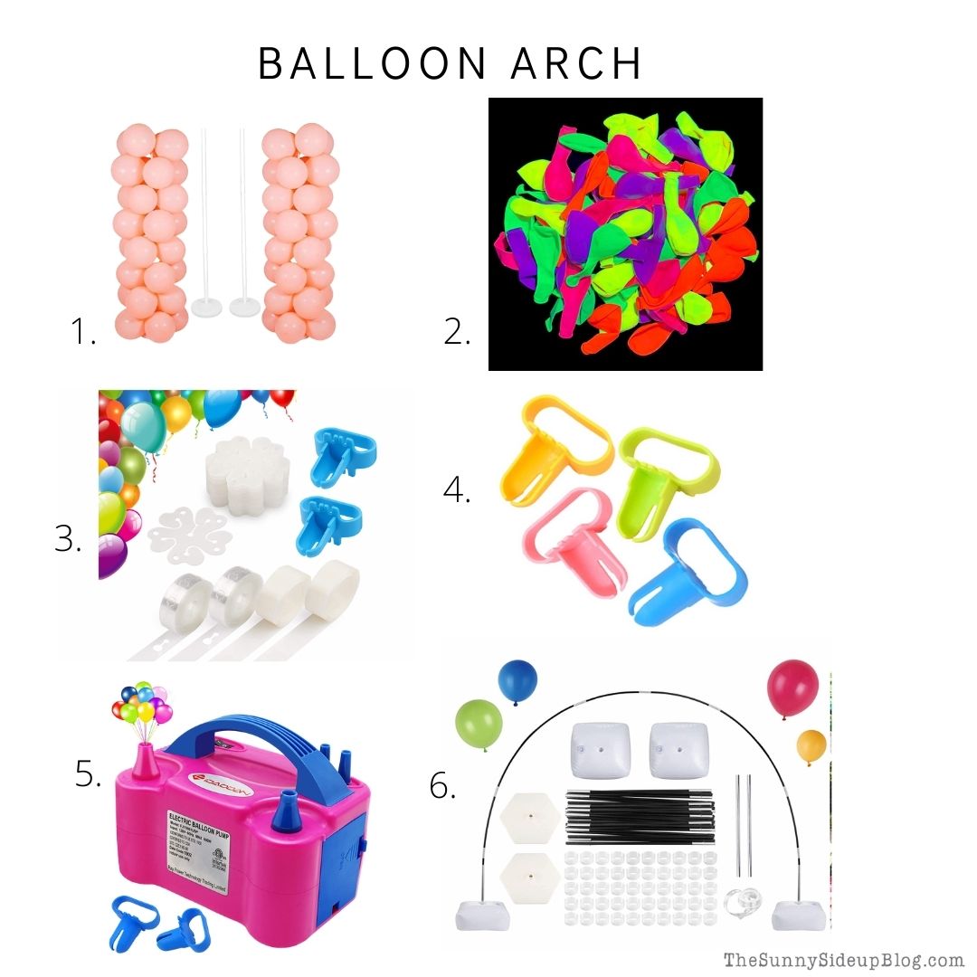 Balloon Arch (Sunny Lifestyles)