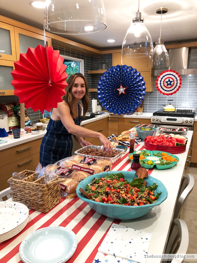 4th of July layered pudding dessert (Sunny Lifestyles)