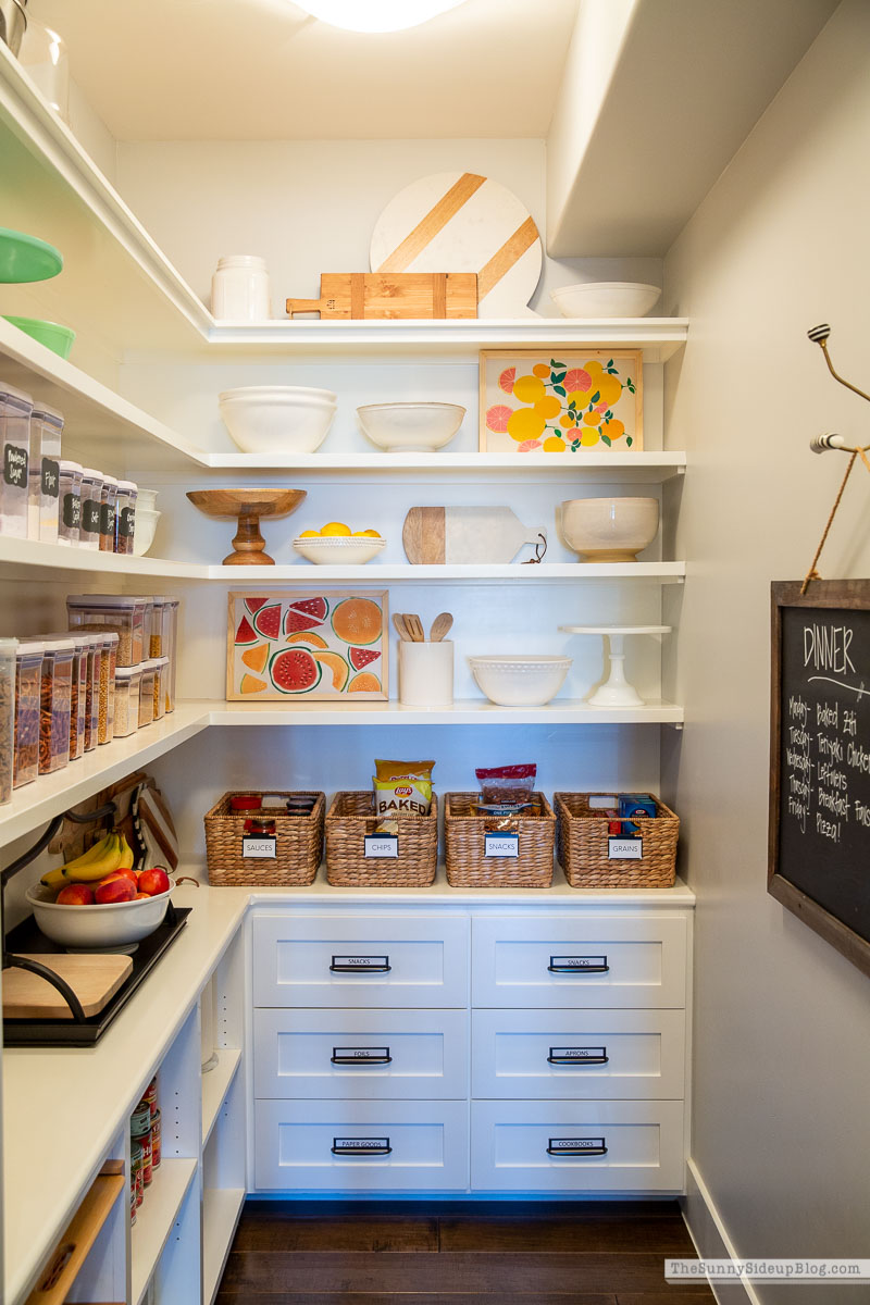 Pantry Organization Summer Re-fresh (Sunny Lifestyles)