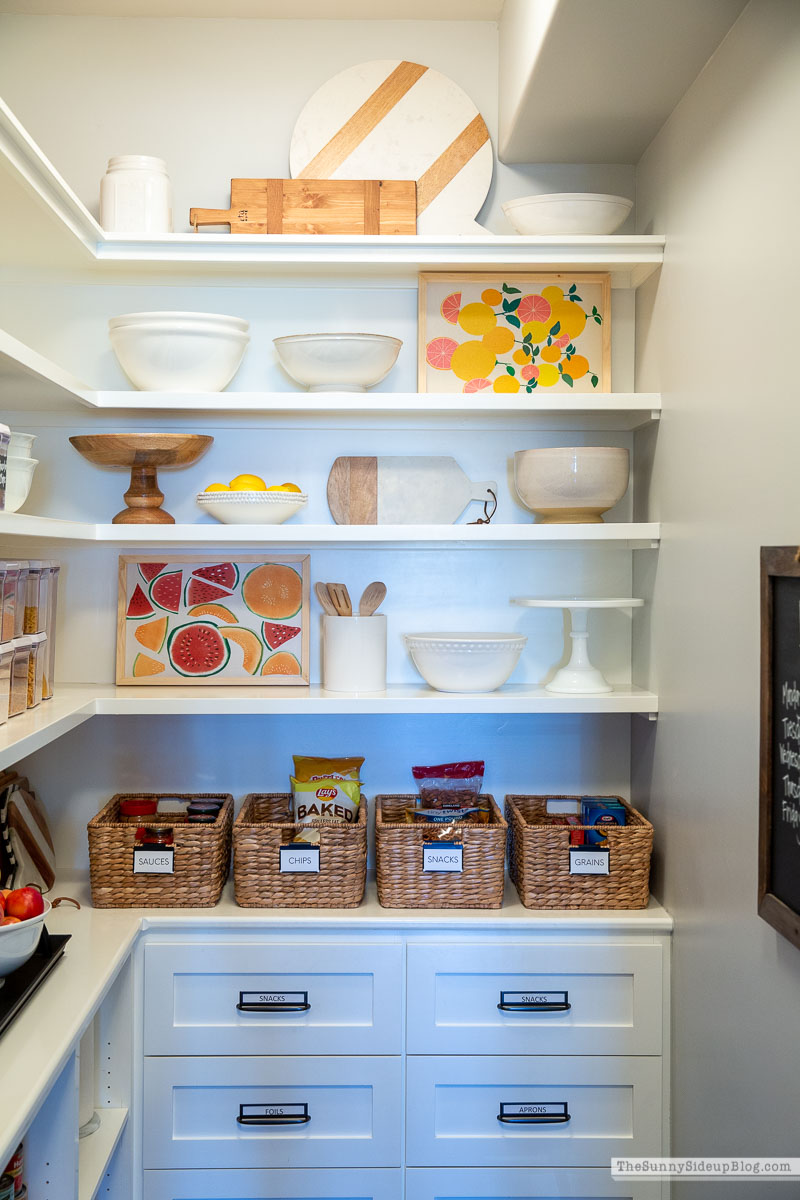 Pantry Organization Summer Re-fresh (Sunny Lifestyles)