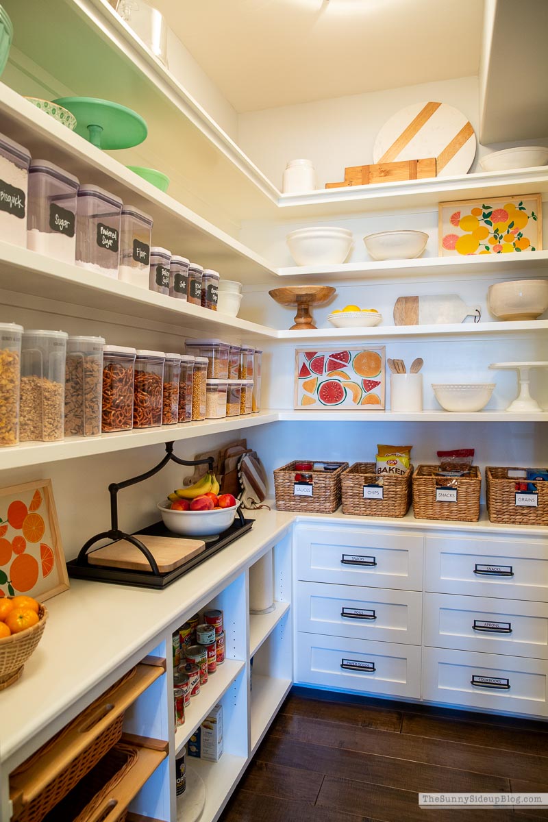 Pantry Organization Summer Re-fresh (Sunny Lifestyles)
