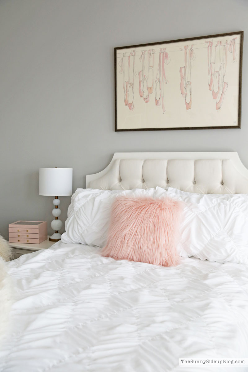 Teen girl bedroom update (Sunny Lifestyles)