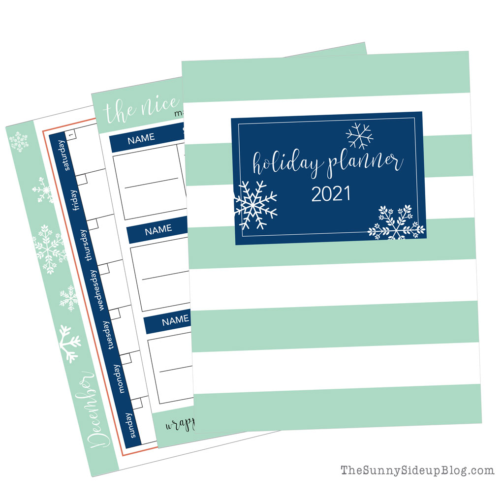 2021 Holiday Planner (Sunny Lifestyles)