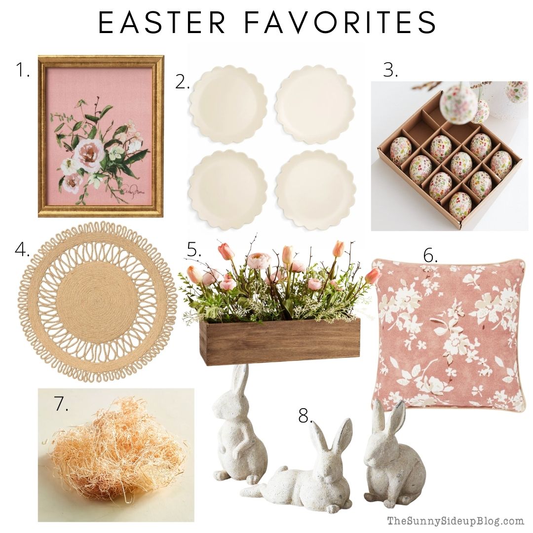 Easter Favorites (thesunnysideupblog.com)