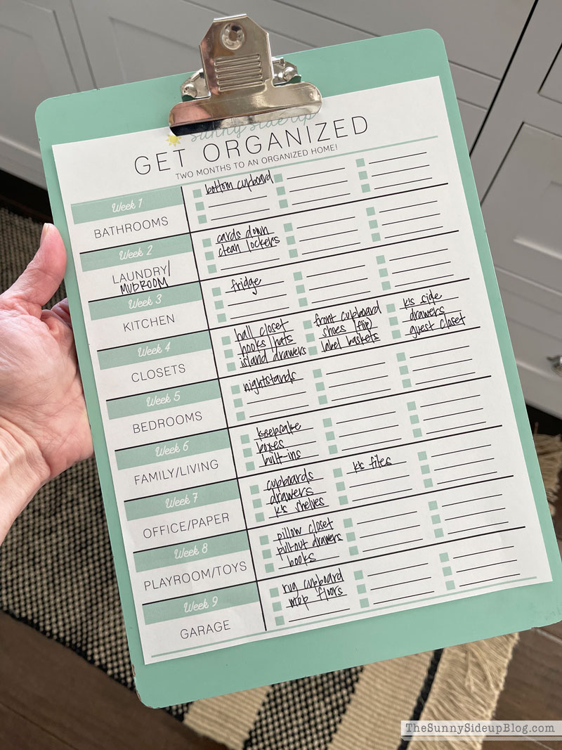 Get organized (Sunny Lifestyles)