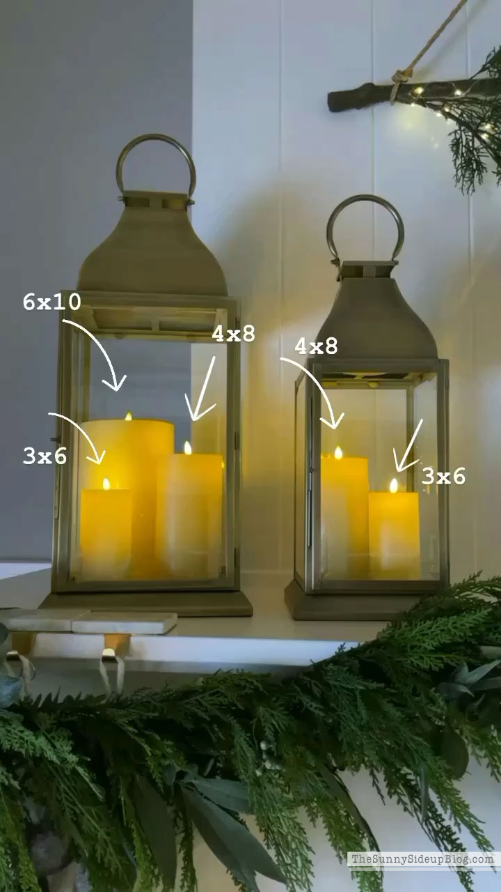 Christmas Family Room Mantel (Sunny Lifestyles)