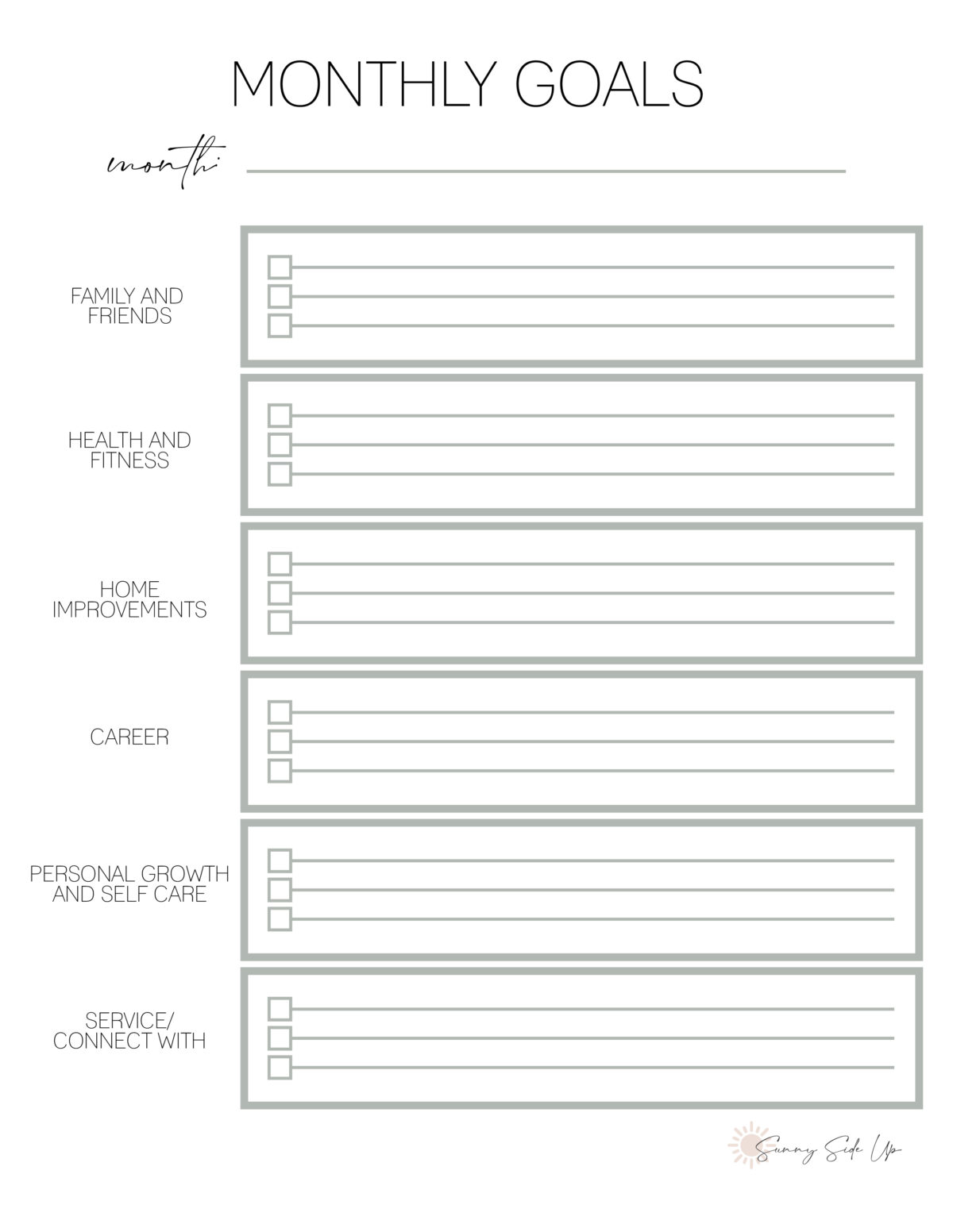 New Year/Organizing Challenge (Sunny Lifestyles)