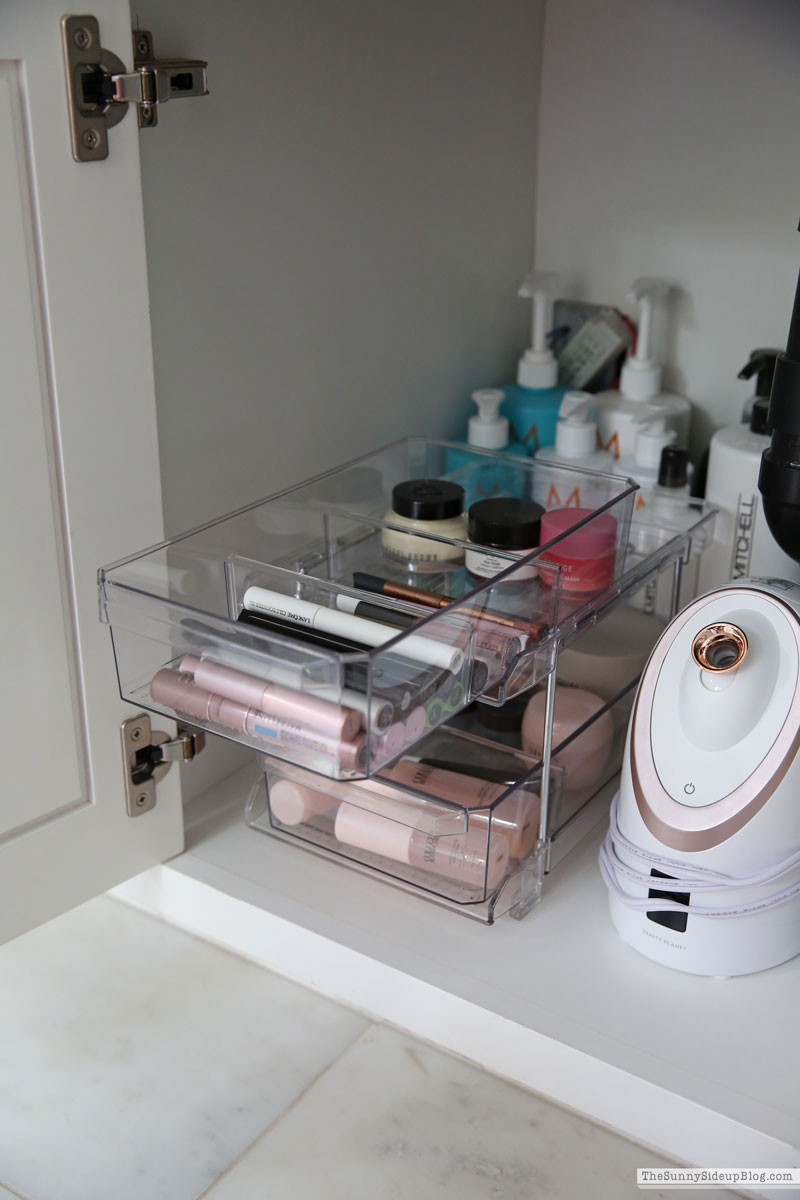 Organized Bathroom Drawers (Sunny Lifestyles)