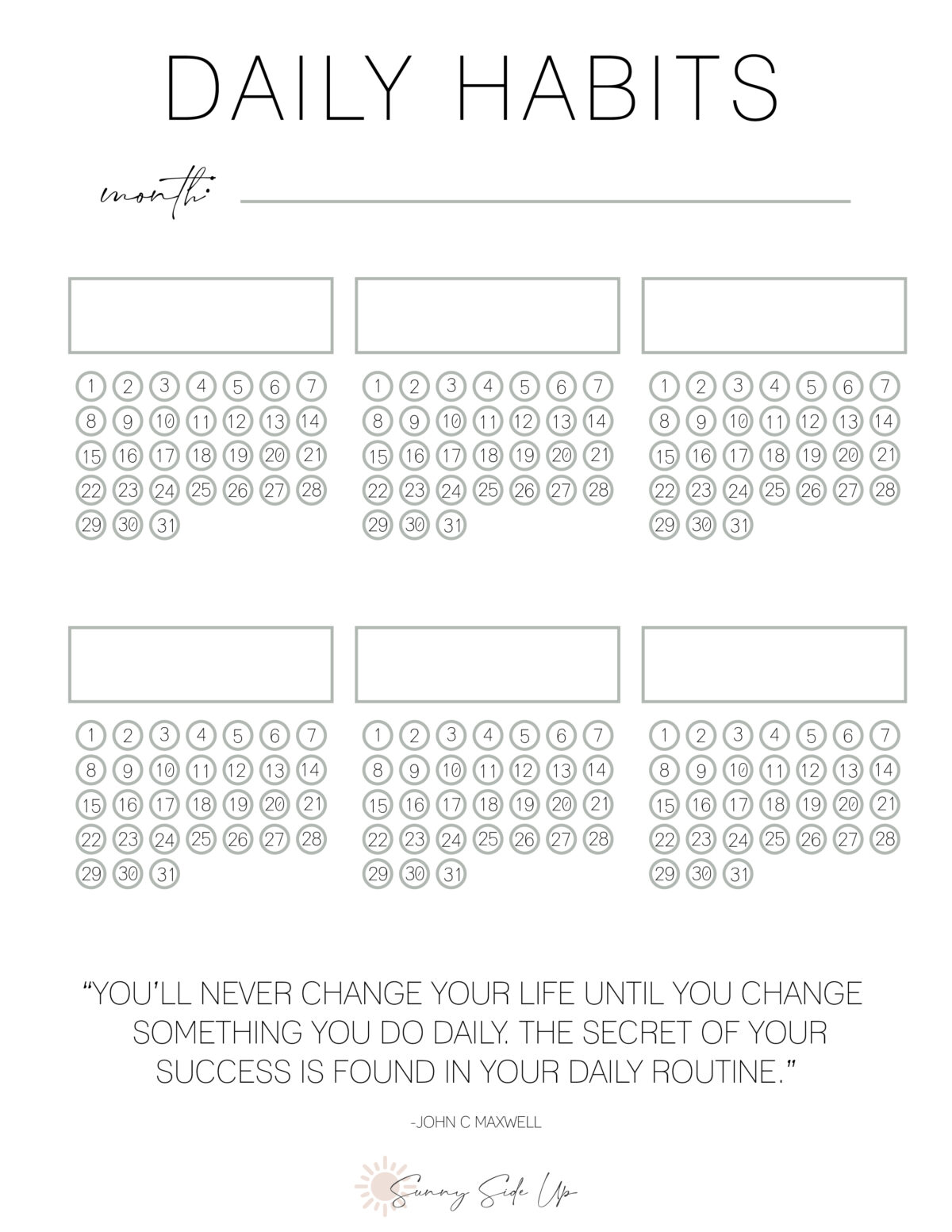 New Year/Organizing Challenge (Sunny Lifestyles)