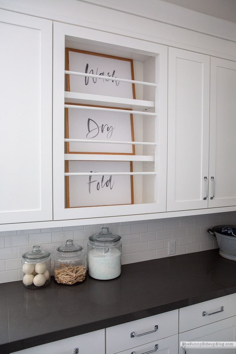 Laundry Room Organization (Sunny Lifestyles)