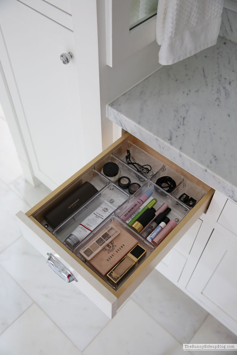 Organized Bathroom Drawers (Sunny Lifestyles)