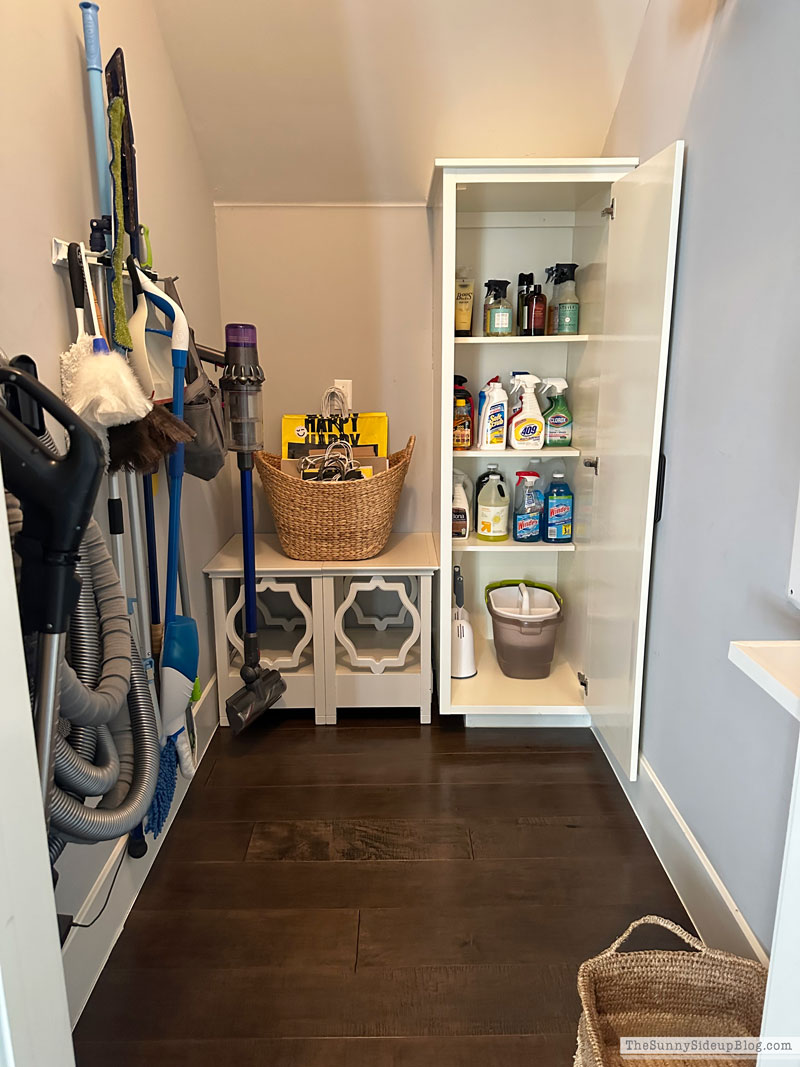 Organized Cleaning Closet (Sunny Lifestyles)