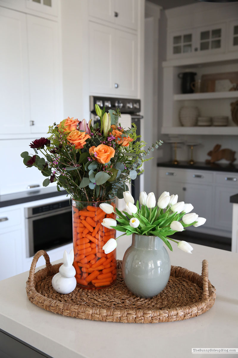 Carrot Vase/Easter Ideas (Sunny Lifestyles)