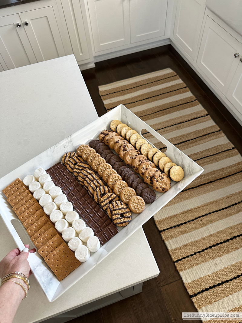Smore & Cookie Tray (Sunny Lifestyles)