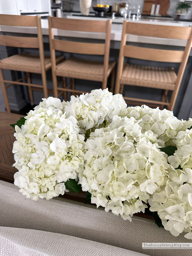 Hydrangea Centerpiece (Sunny Lifestyles)
