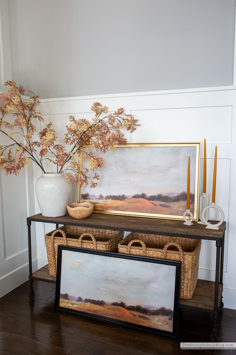 Fall Entry Table (Sunny Lifestyles)