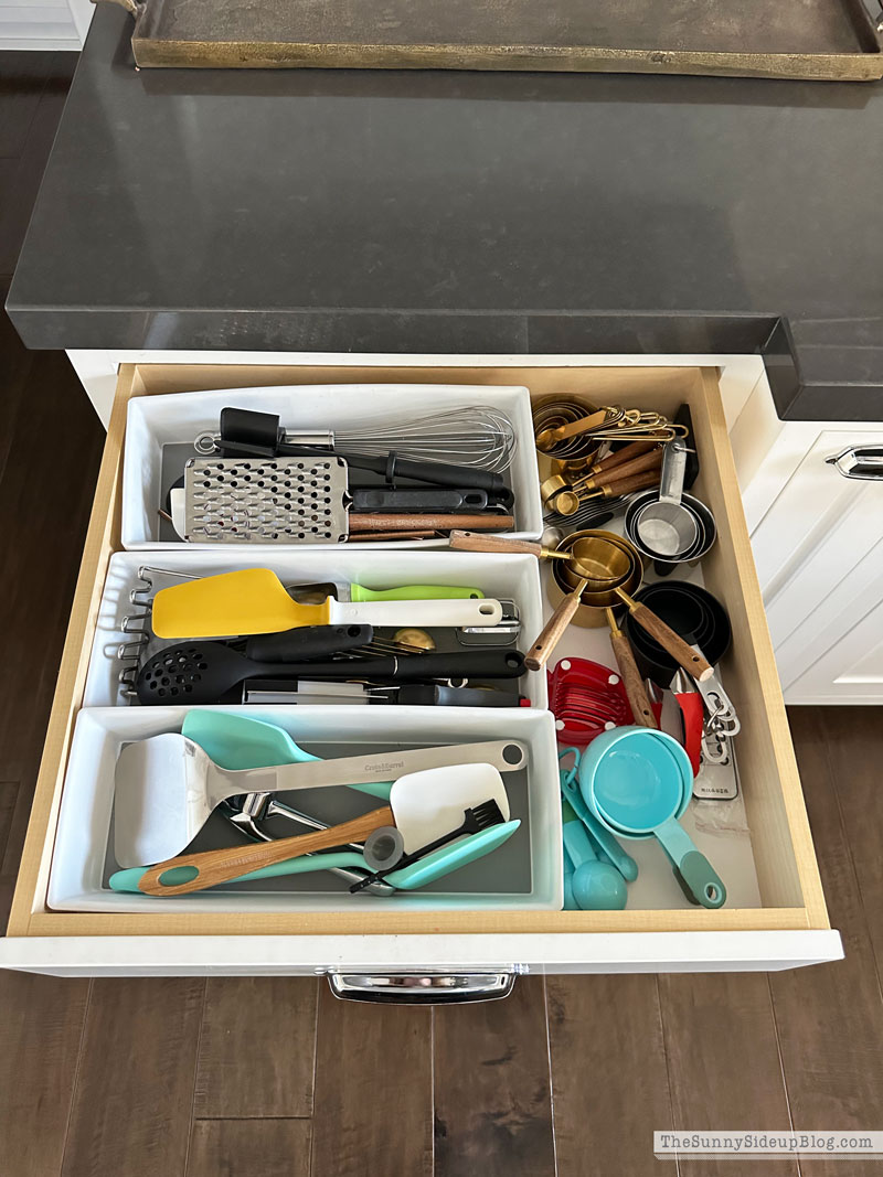Organized Cookware & Junk Drawer (Sunny Lifestyles)