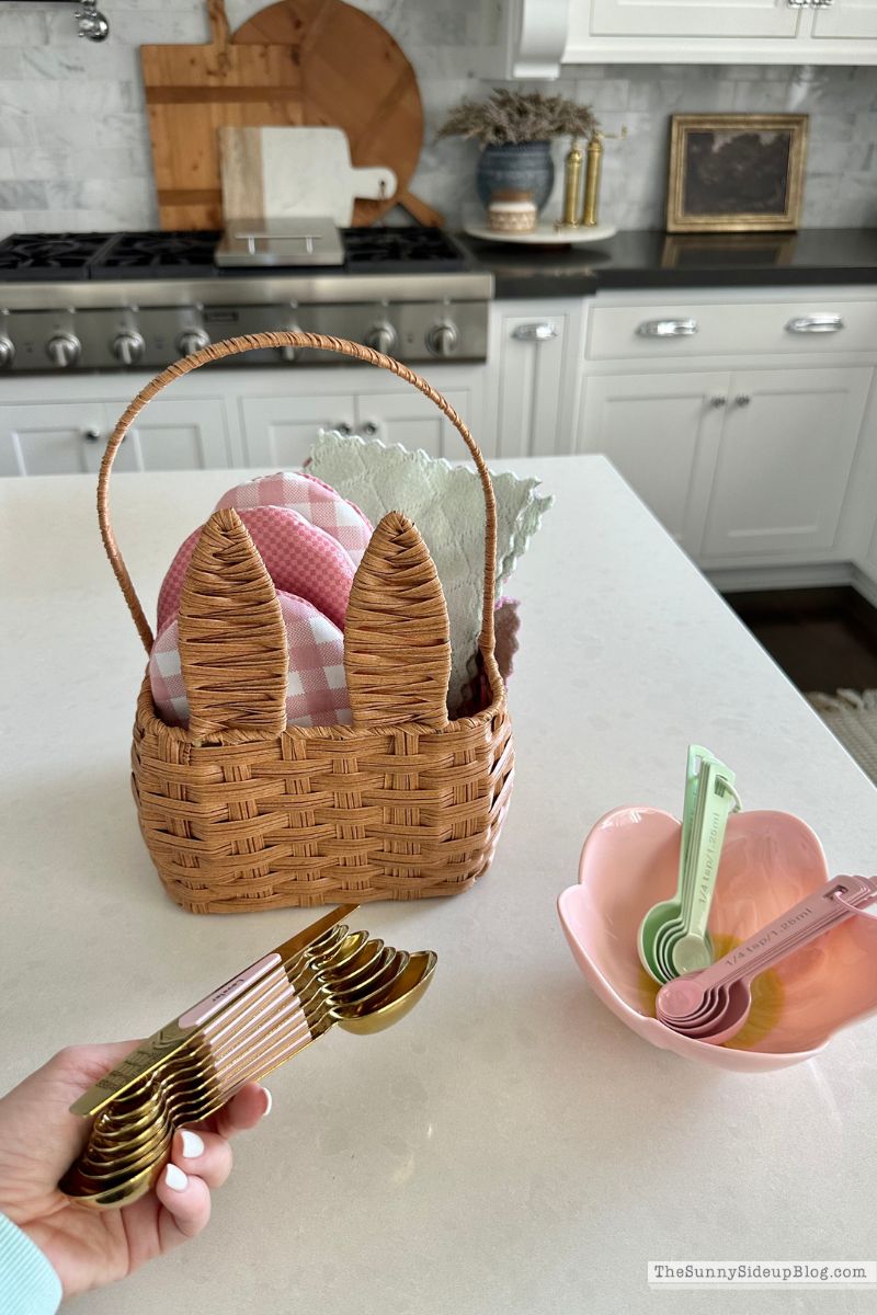 Bunny Basket with Products (Sunny Lifestyles)