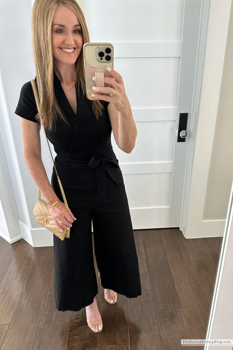 Anthro Black Jumpsuit (Sunny Lifestyles)