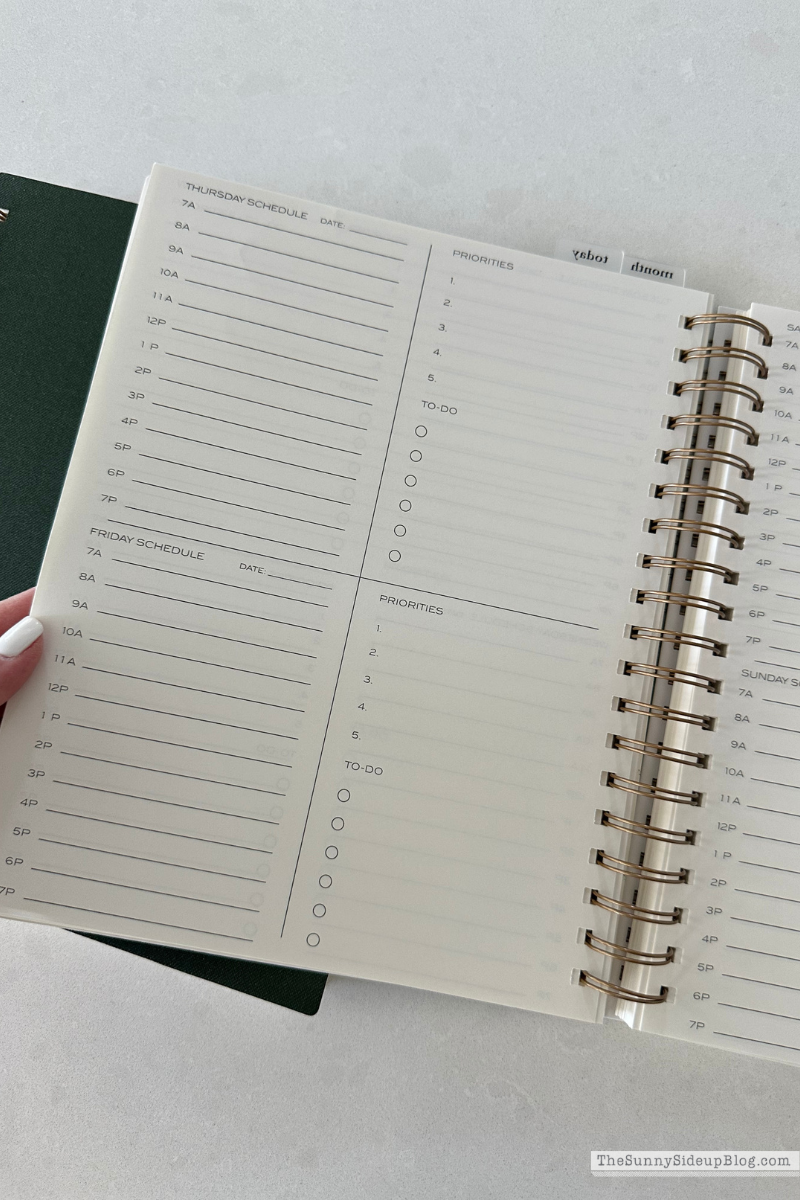 Planner (Sunny Lifestyles)