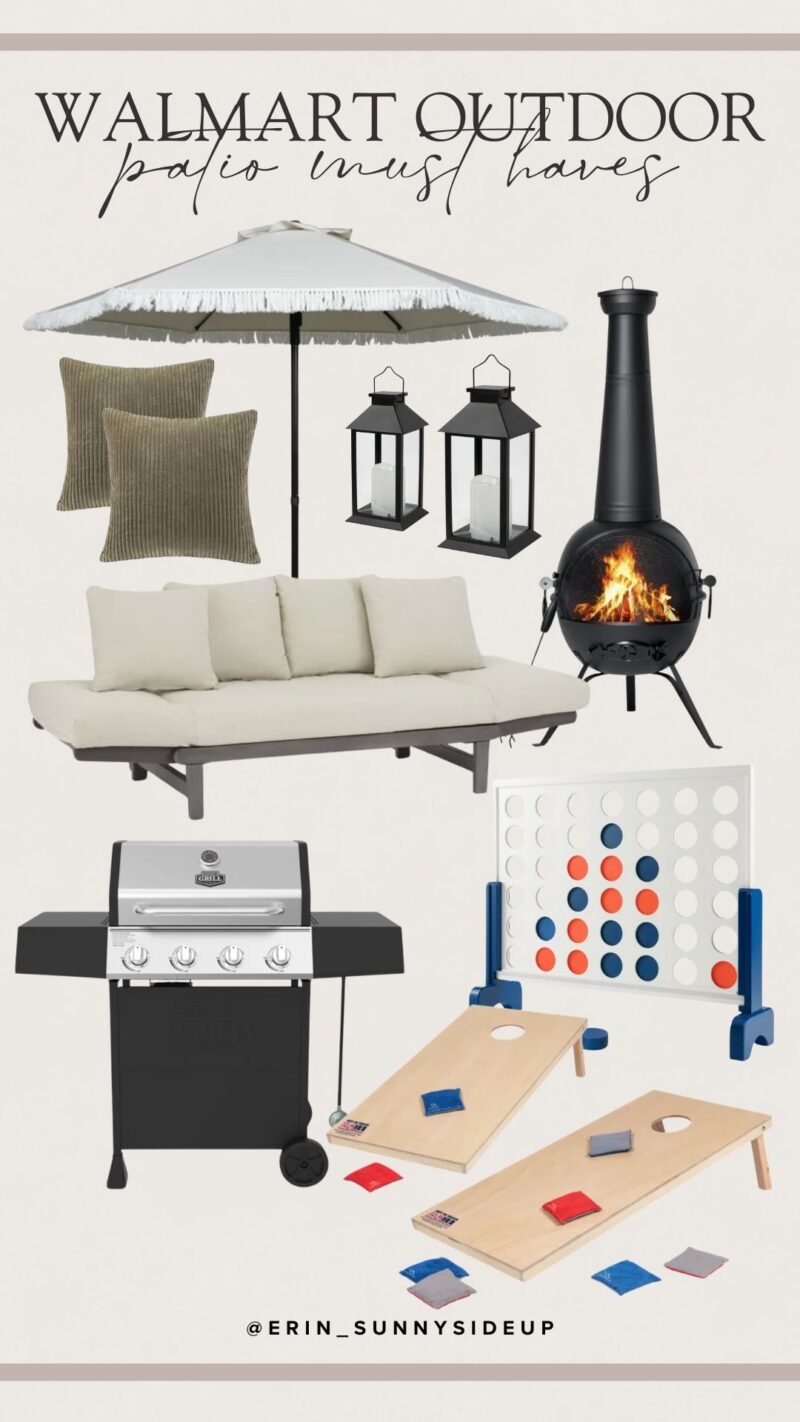 Walmart Outdoor Must-Haves (Sunny Lifestyles)