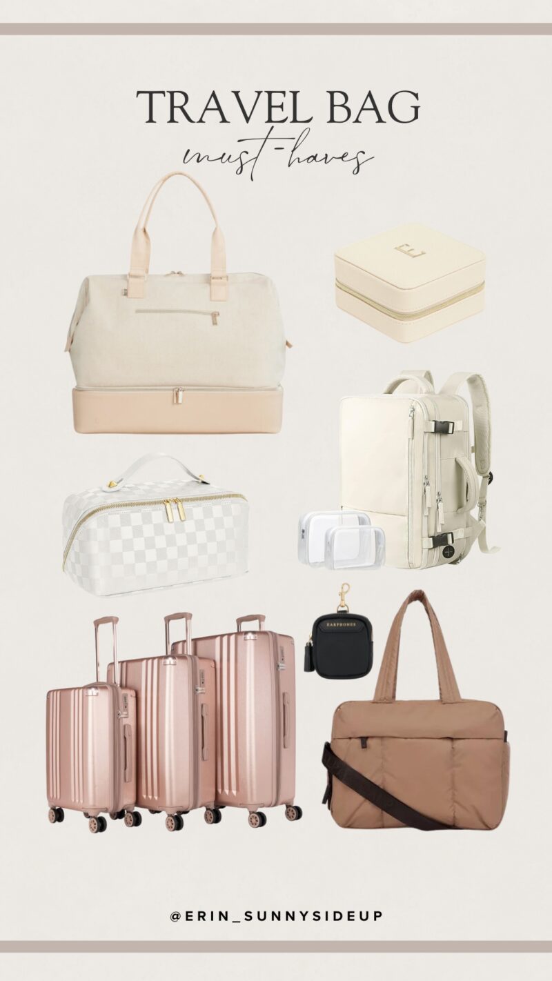 Travel Bag Must-Haves (Erin Sunny Lifestyles Blog)