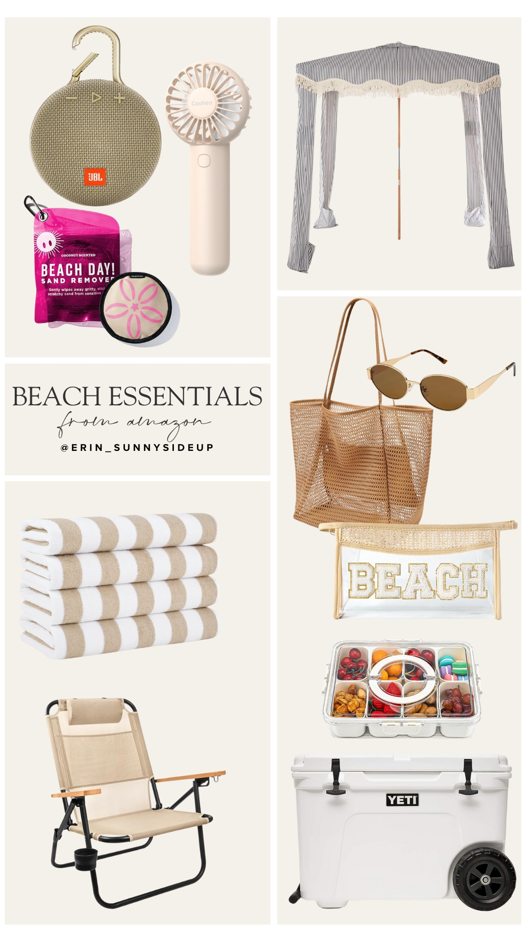 Beach Essentias From Amazon (Sunny Lifestyles Blog)