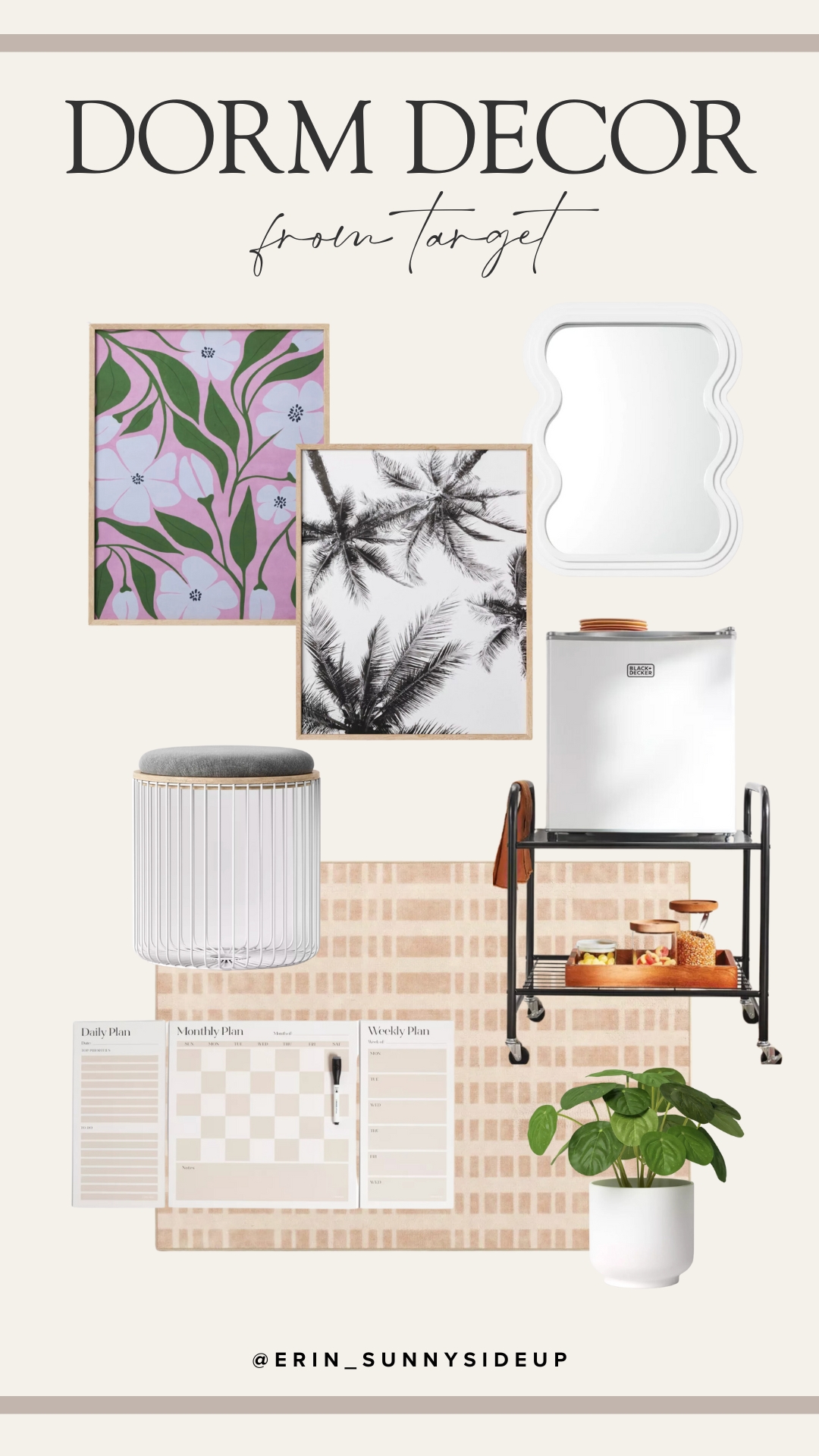 Dorm Essentials (Sunny Lifestyles Blog)