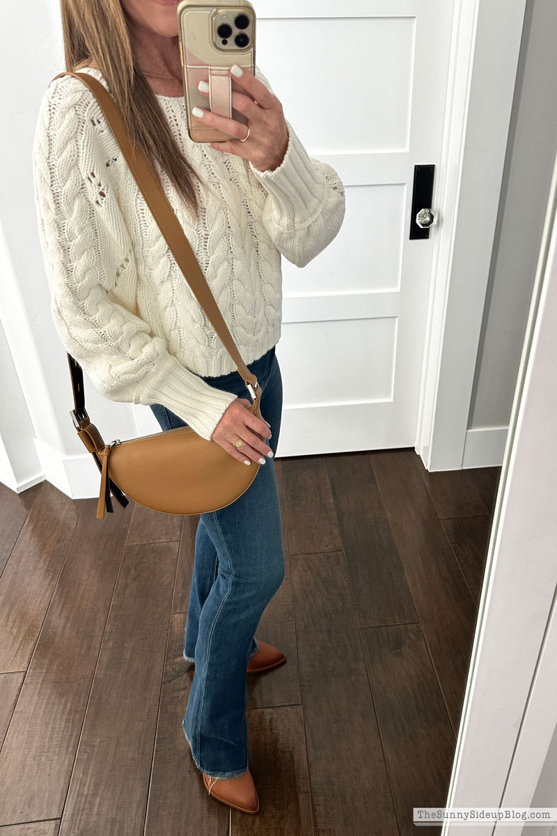 Booties/Initial Necklace}