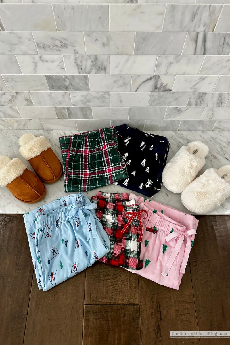 Walmart PJ's (Sunny Lifestyles Blog)