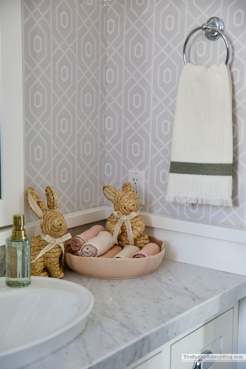 Spring Powder Bathroom (Sunny Lifestyles)