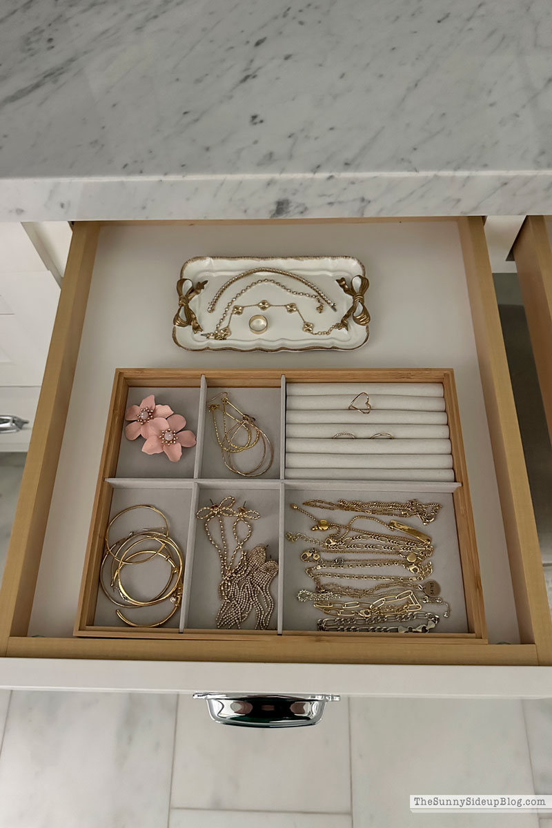 organized jewelry (Sunny Lifestyles)