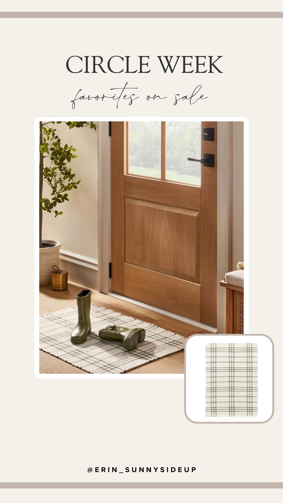 Circle Week (Sunny Side Up Blog)