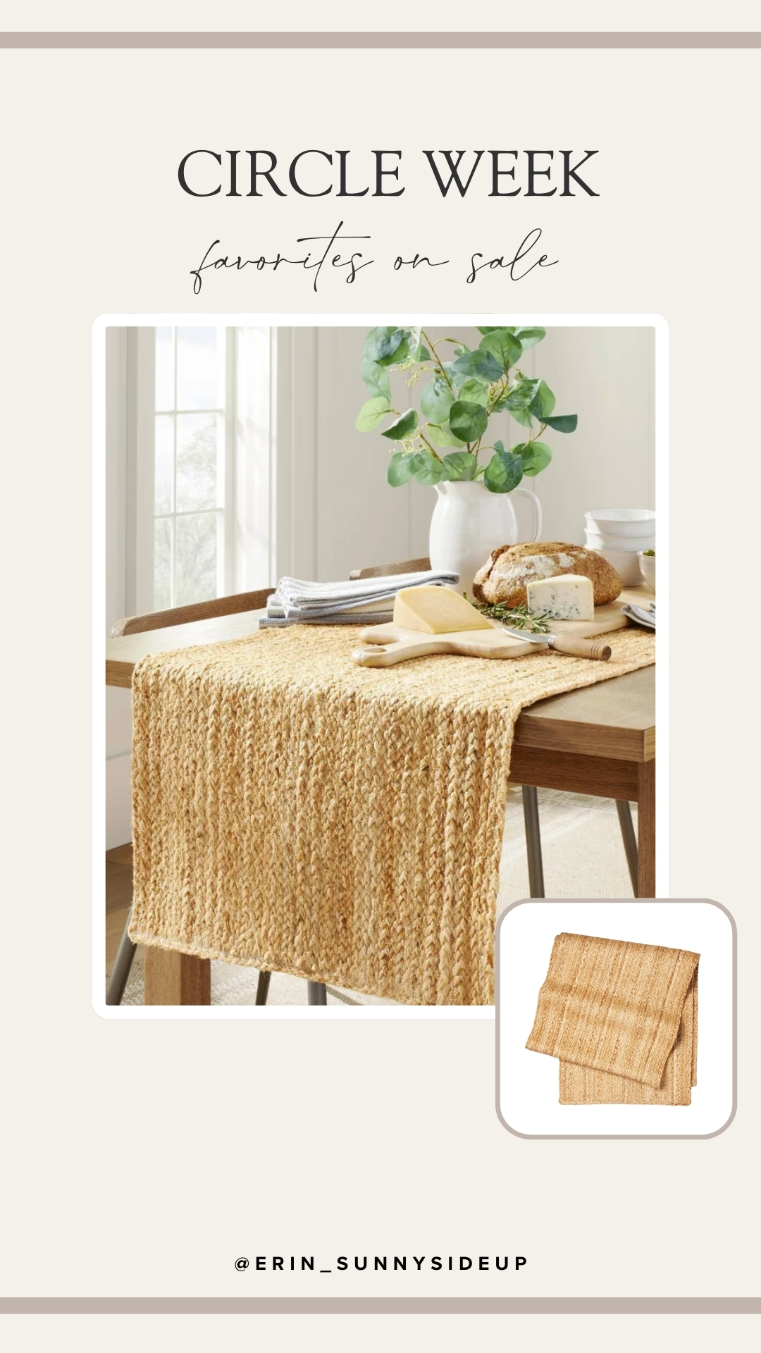 Circle Week (Sunny Side Up Blog)