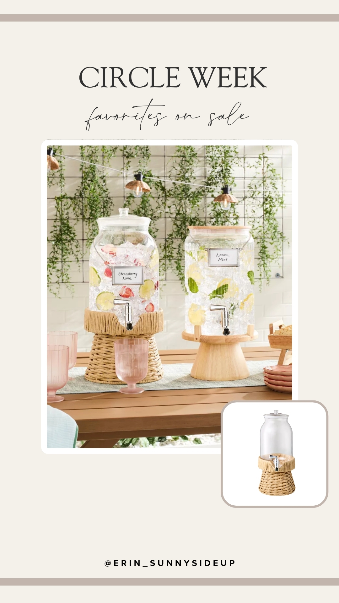 Circle Week (Sunny Side Up Blog)