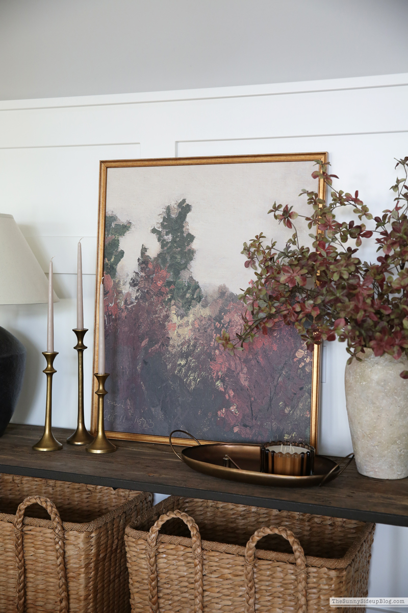 Fall Console Table (Sunny Lifestyles)