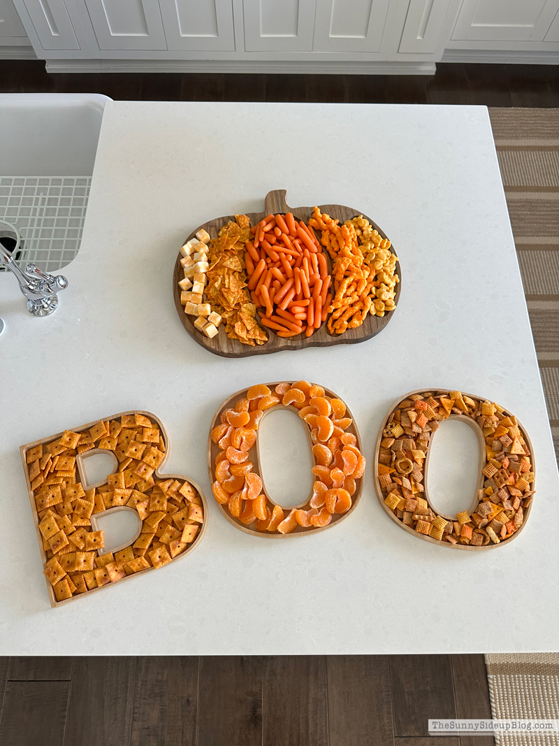 Saturday 6 - BOO/Pumpkin Board - Sunny Side Up