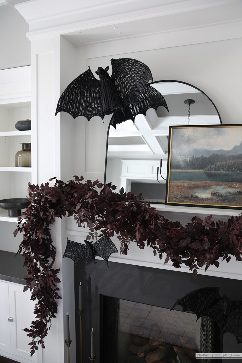 Fall/Halloween Mantel (Sunny Side Up)