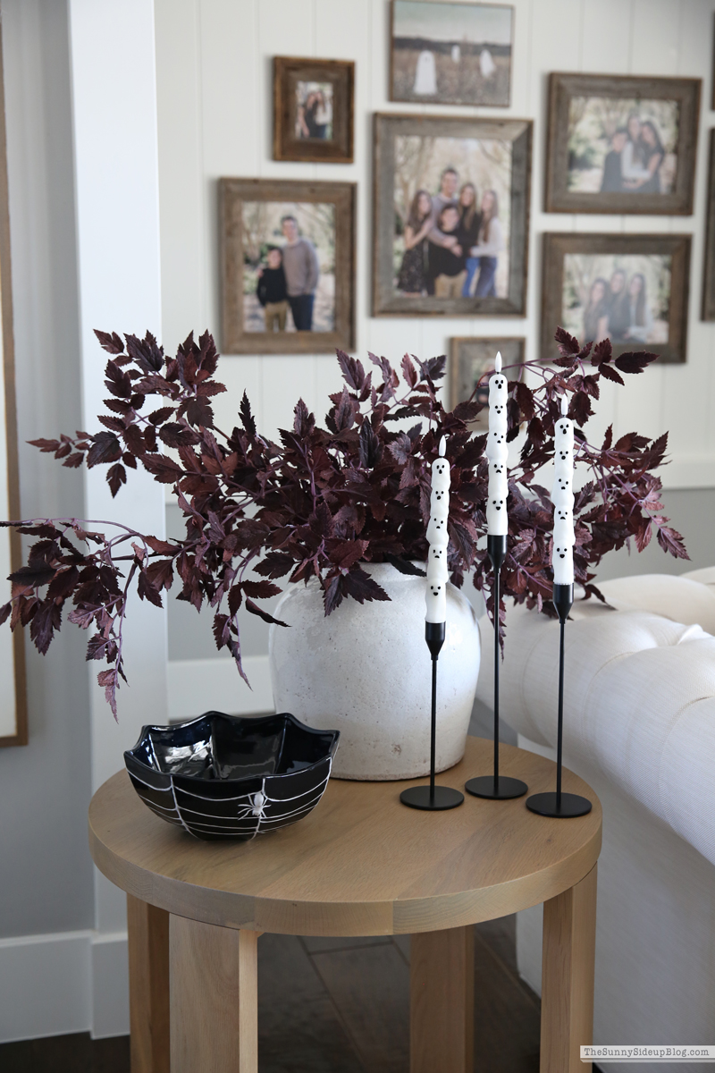 Fall/Halloween Mantel (Sunny Side Up)