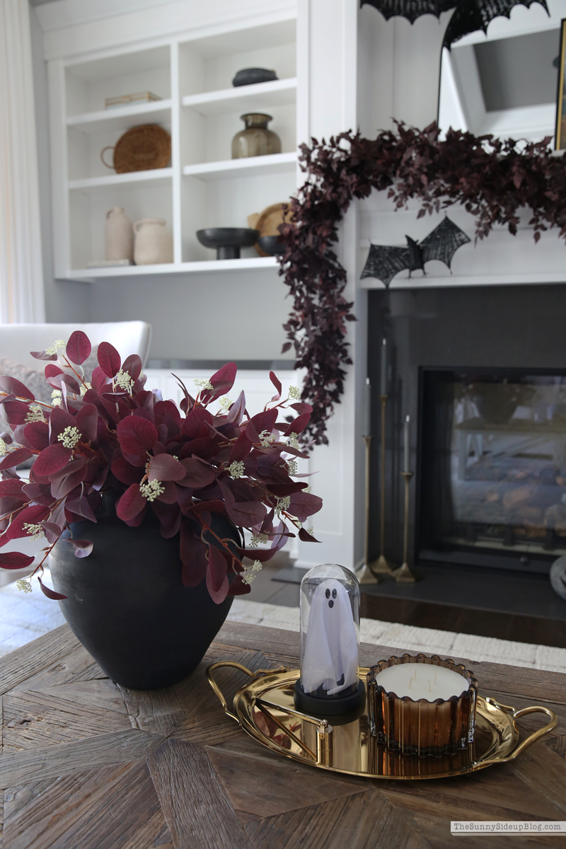 Fall/Halloween Mantel (Sunny Side Up)