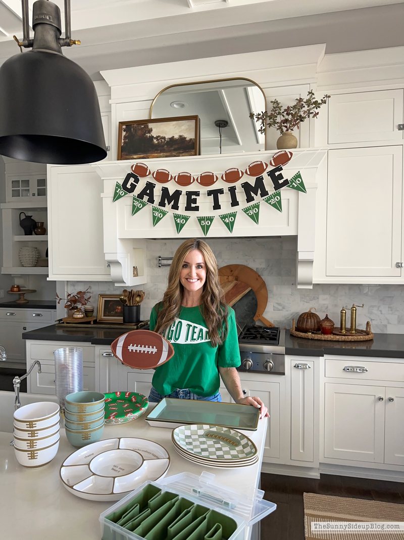 Saturday 6 - Football Serveware (Sunny Side Up)