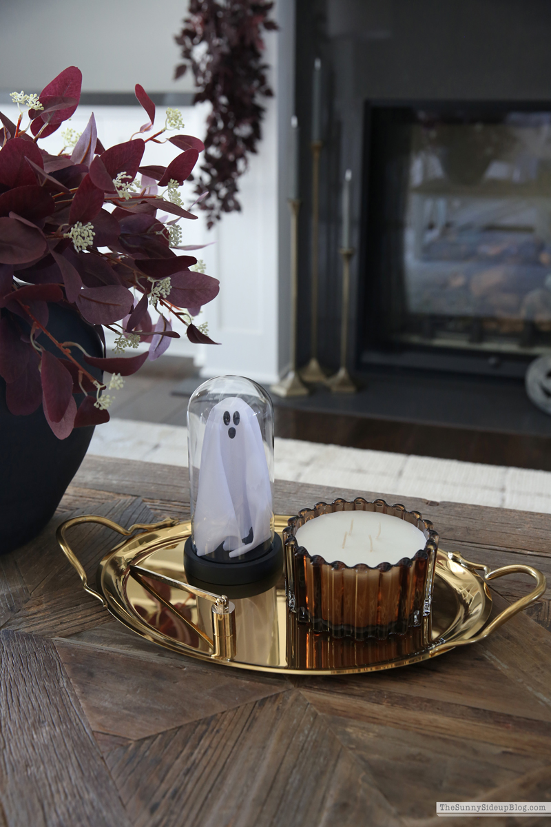 Fall/Halloween Mantel (Sunny Side Up)