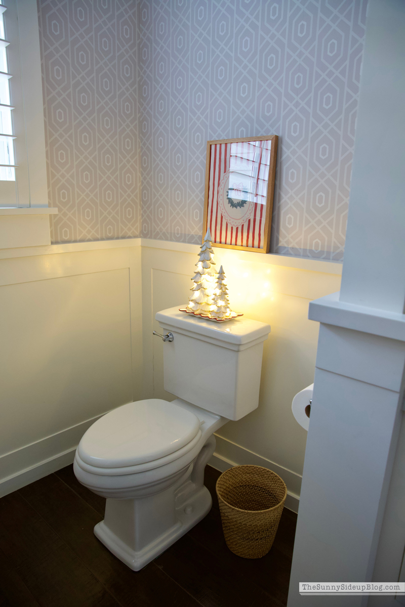 Christmas Bathroom (Sunny Side Up)