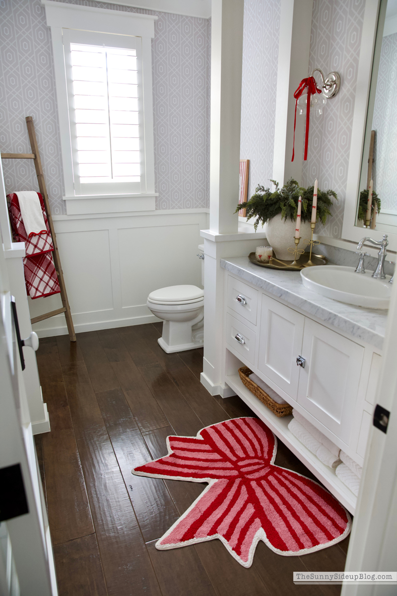 Christmas Bathroom (Sunny Side Up)