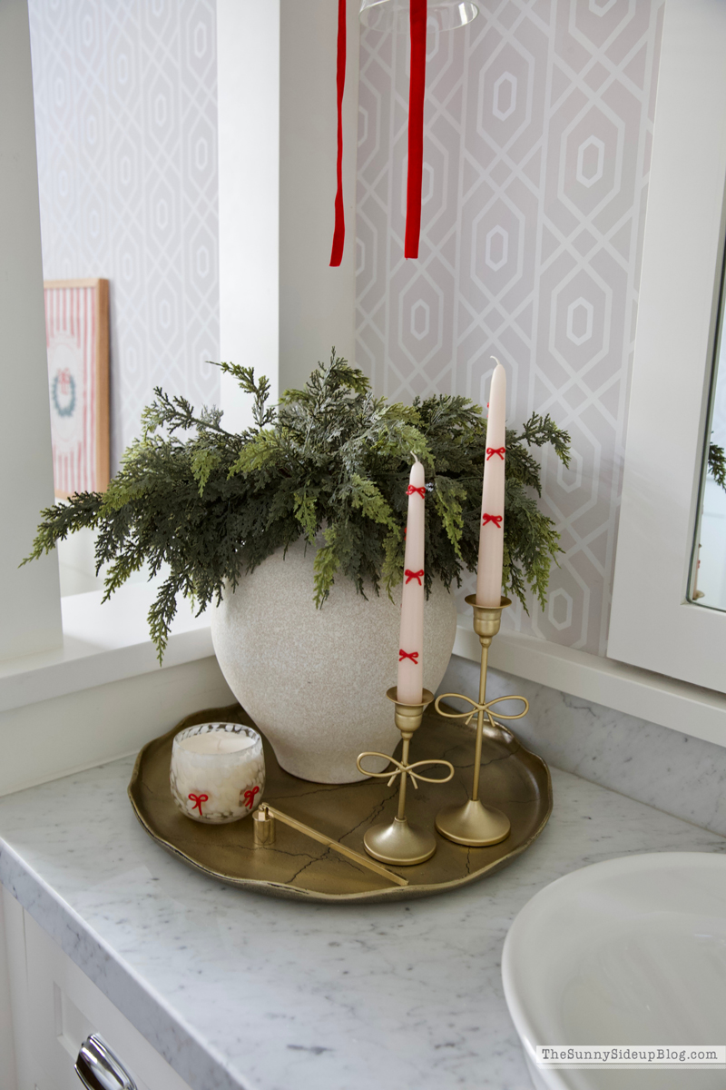Christmas Bathroom (Sunny Side Up)