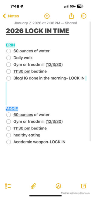 20 things to do in January for a fresh start! (Sunny Side Up)