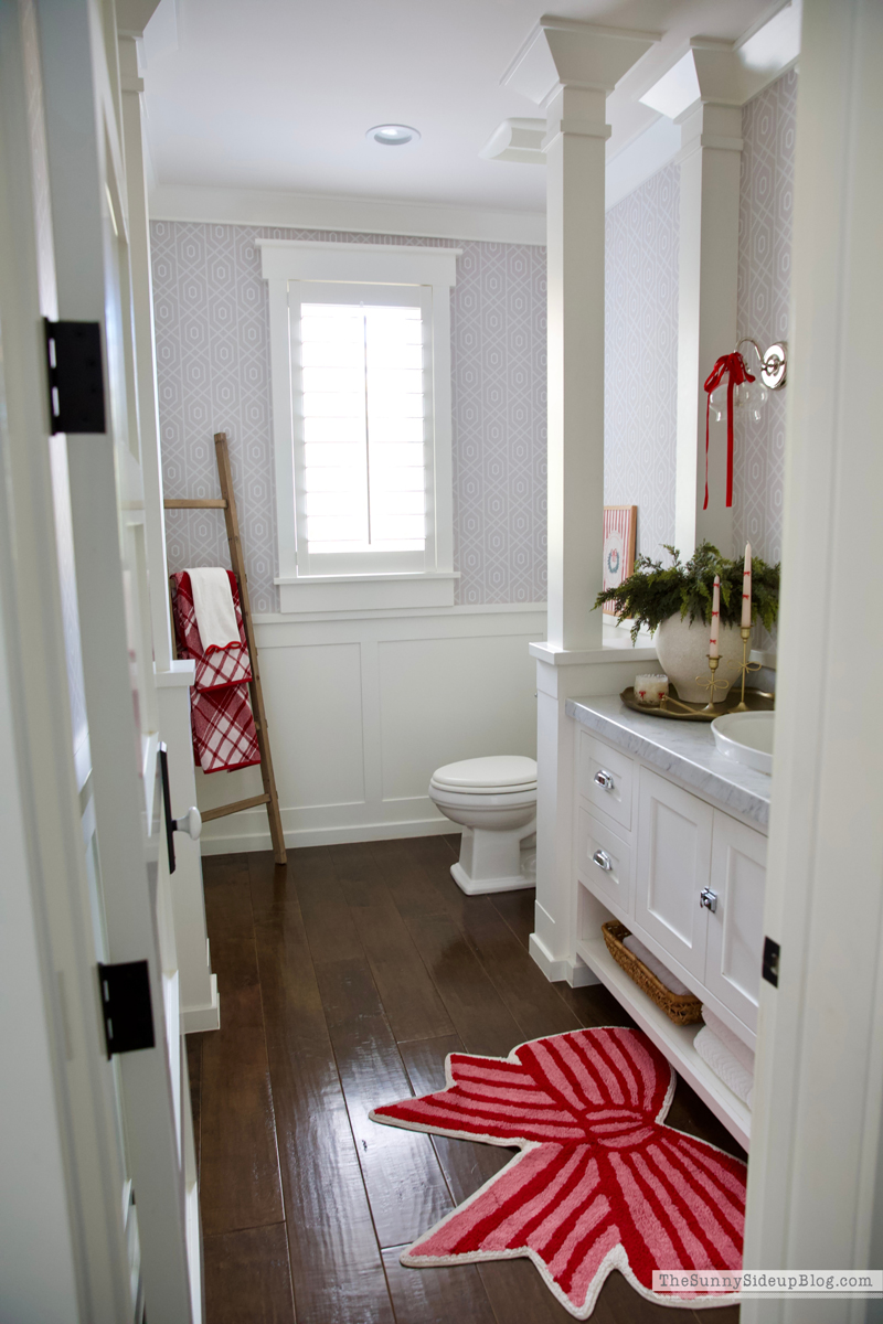 Holiday Bathroom (Sunny Side Up)