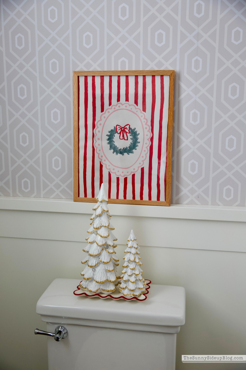 Holiday Bathroom (Sunny Side Up)