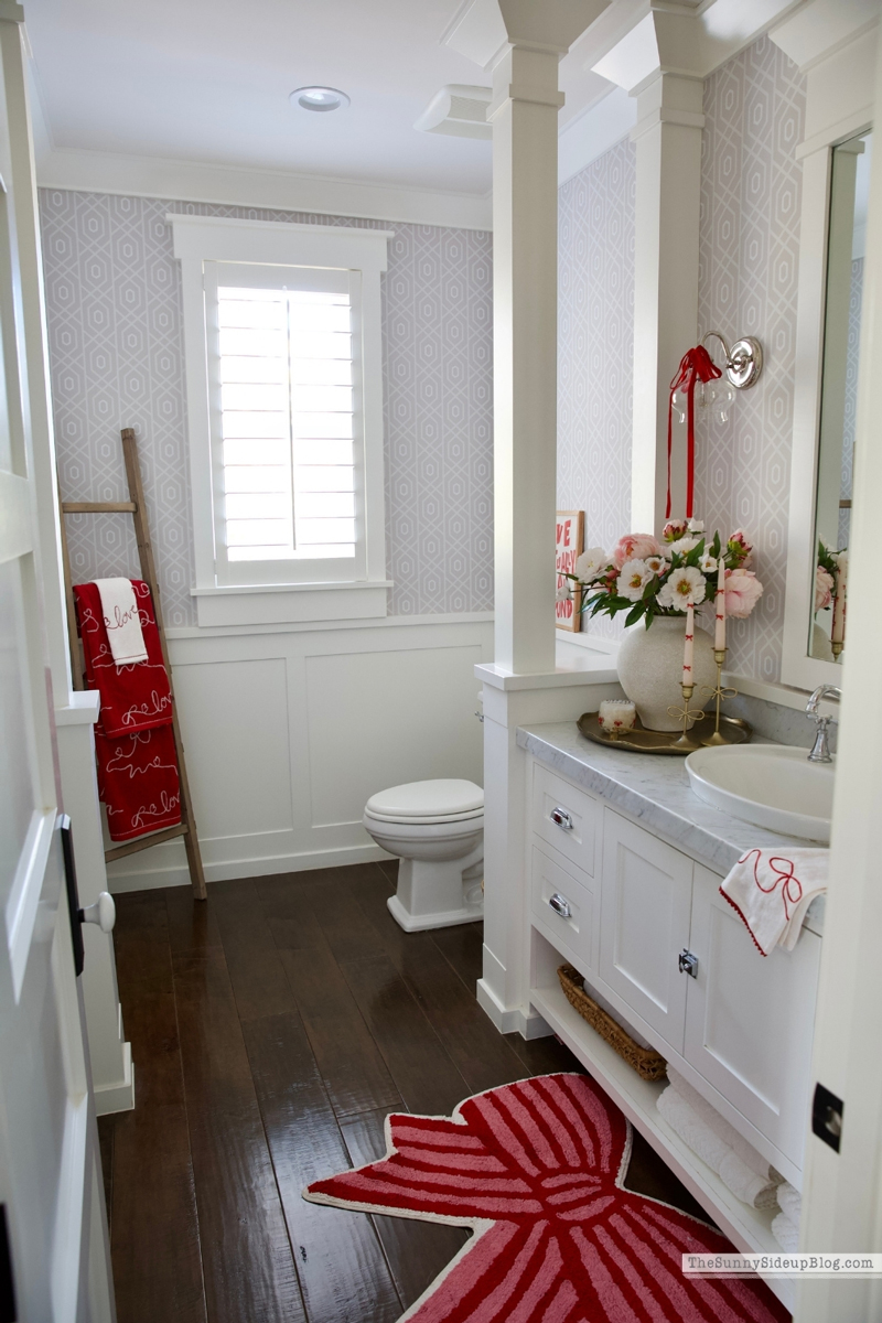 Holiday Bathroom (Sunny Side Up)